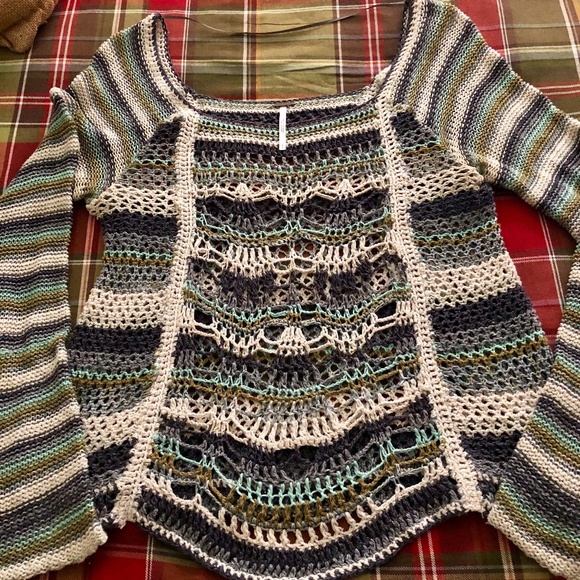 Free People Sweaters - Free People Openwork Knit Sweater